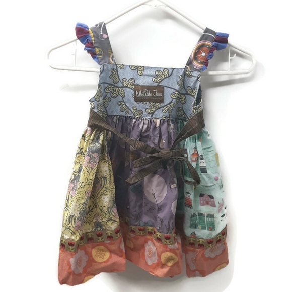 Matilda Jane Character Counts Broadway Knot dress sz 2 - Picture 3 of 13